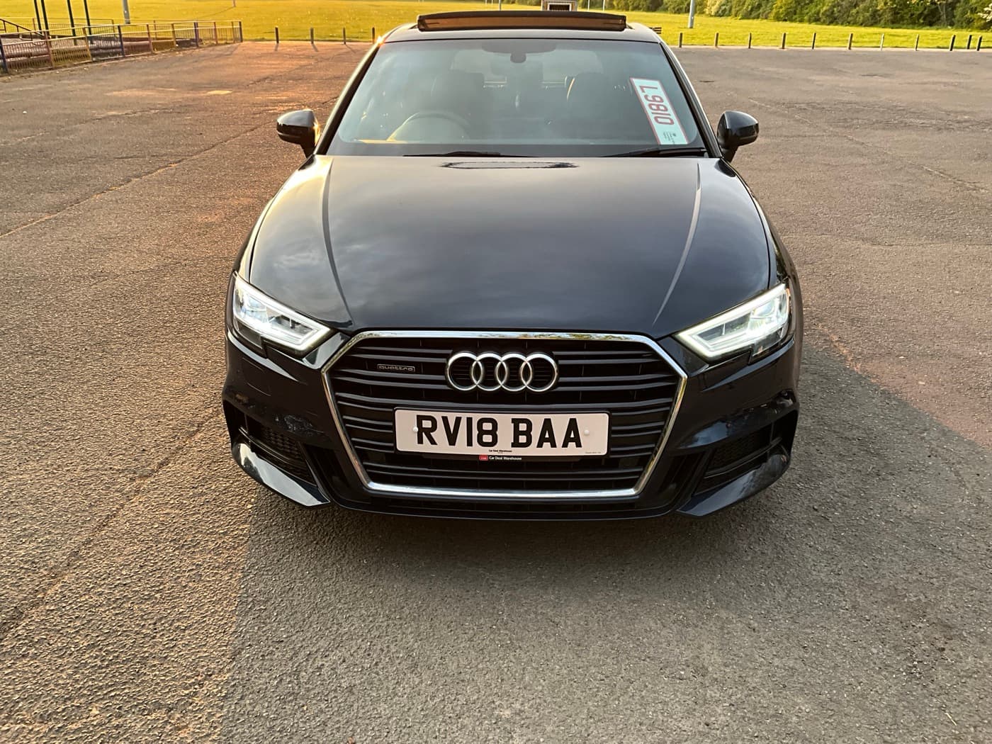 One of our warranty-backed vehicles